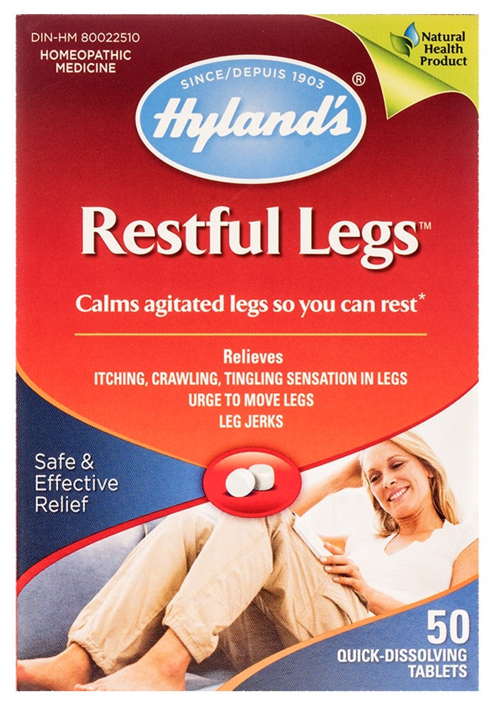 RESTFUL LEGS 50TABS HYLANDS PU