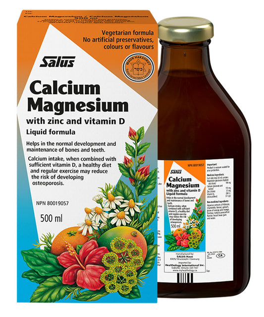 CALCIUM MAGNESIUM 500ML HEALTHOLOGY