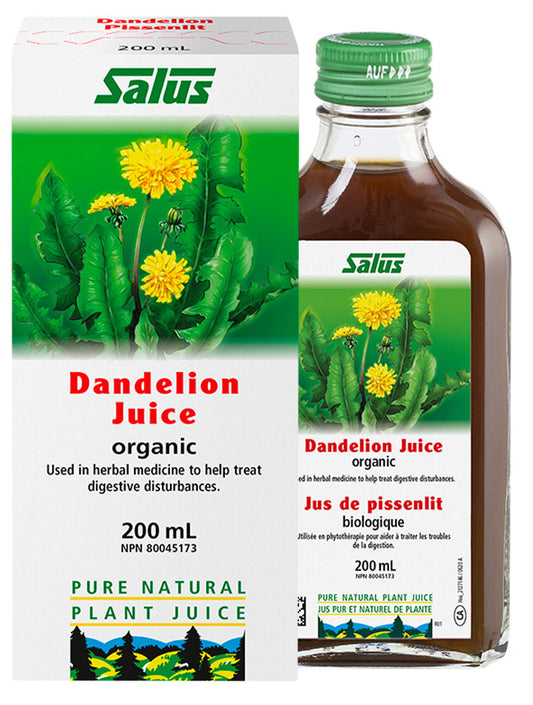 DANDELION JUICE 200ML HEALTHOLOGY