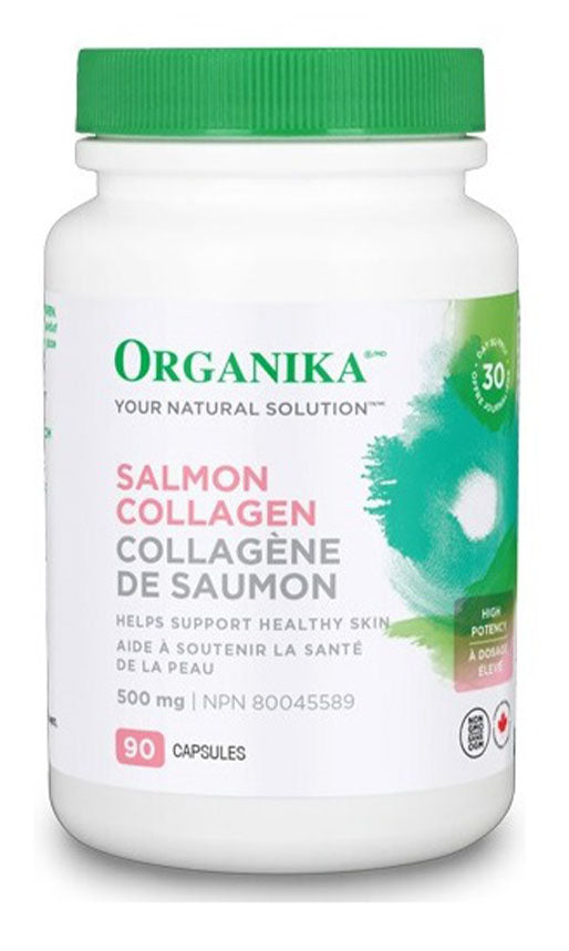 SALMON COLLAGEN 500MG 90 CAPS ORGANIKA