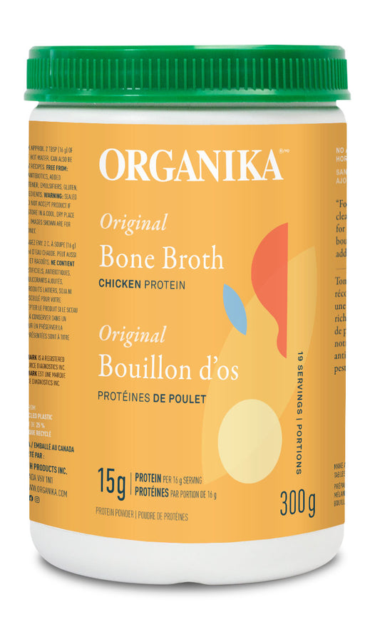 BONE BROTH CHICKEN POWDER 300G ORGANIKA