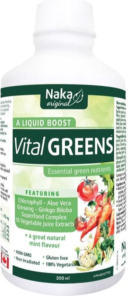 VITAL GREENS 500ML NAKA