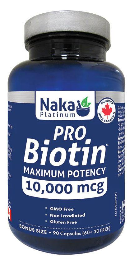 PRO BIOTIN 10,000MCG 90CAP NAKA