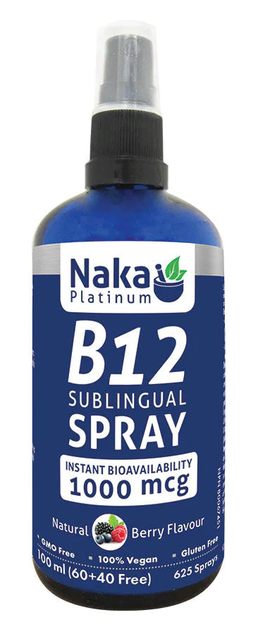 B12 SPRAY 1000MCG 100ML NAKA