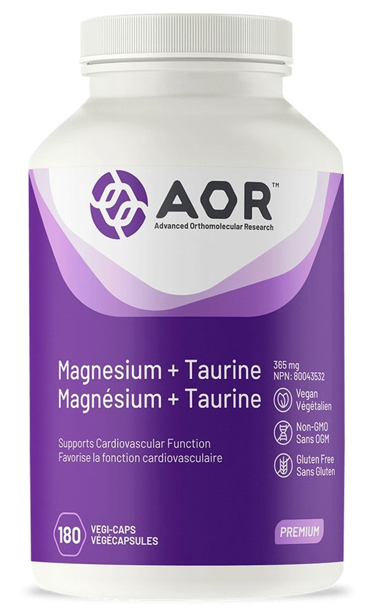 MAGNESIUM +TAURINE 180CAP AOR