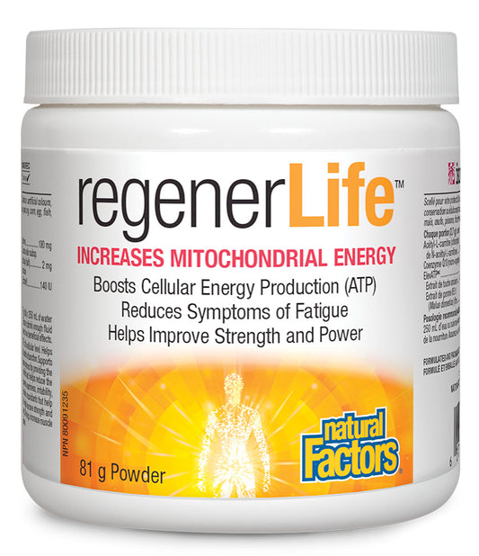 REGENERLIFE POWDER 81G NATURAL FACTORS