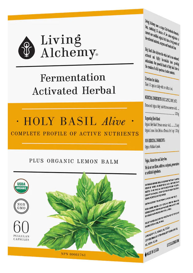 HOLY BASIL 60CAP LIVING ALCHEM