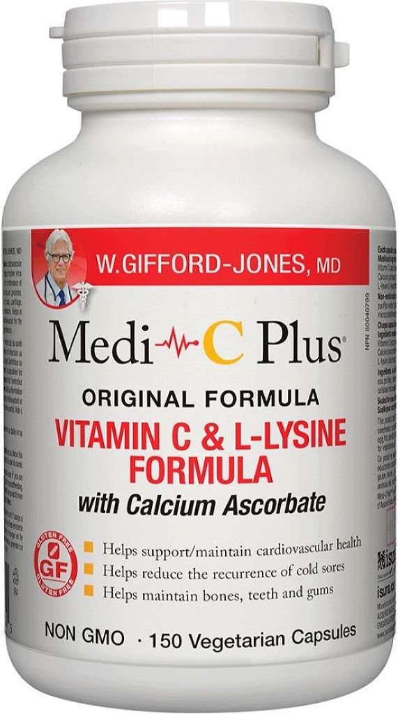 MEDI-C PLUS CALCIUM ASCORBATE 150CAPS DR. GIFFORD JONES