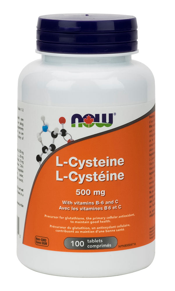 L-CYSTEINE 500MG 100 TABS PURE