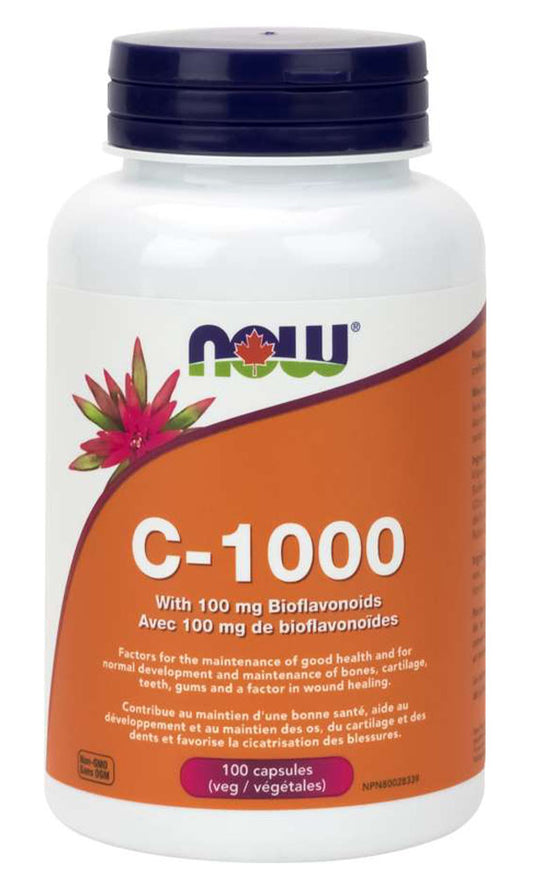 NOW VITAMIN C 1000MG 100 CAPS NOW