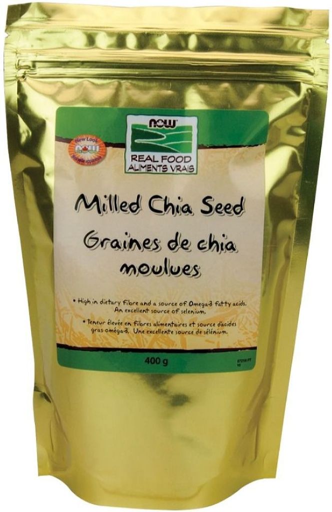 CHIA SEED MILLED 400G NOW