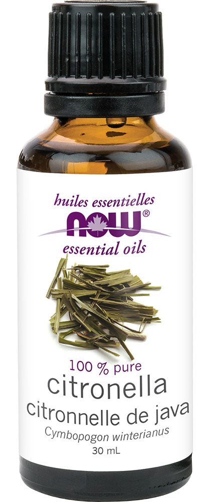 CITRONELLA ESSENTIAL OIL 30ML NOW