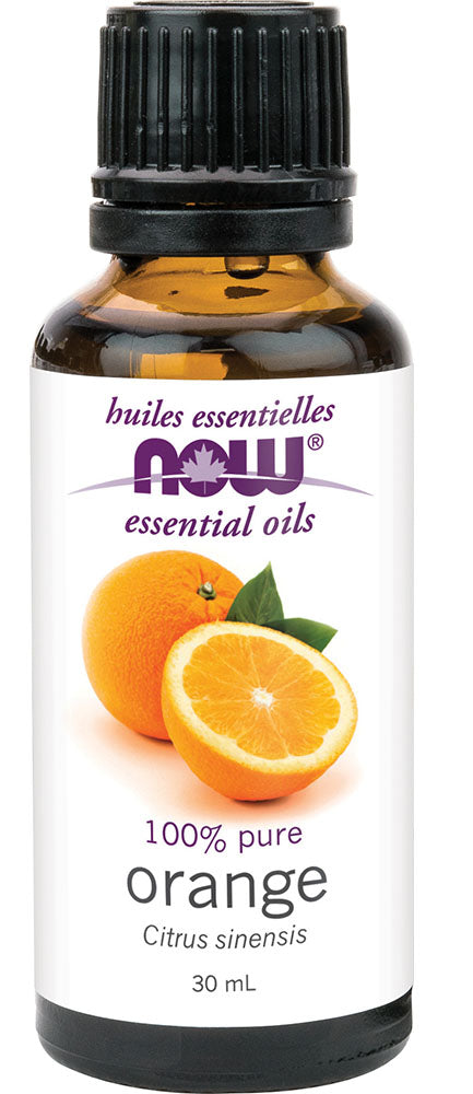ORANGE ESSENTIAL OIL 30ML NOW