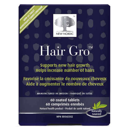 HAIR GRO 60 CAPSULES NEW NORDIC