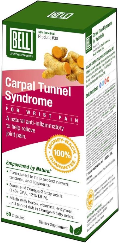 CARPEL TUNNEL SYNDROME 60 CAP