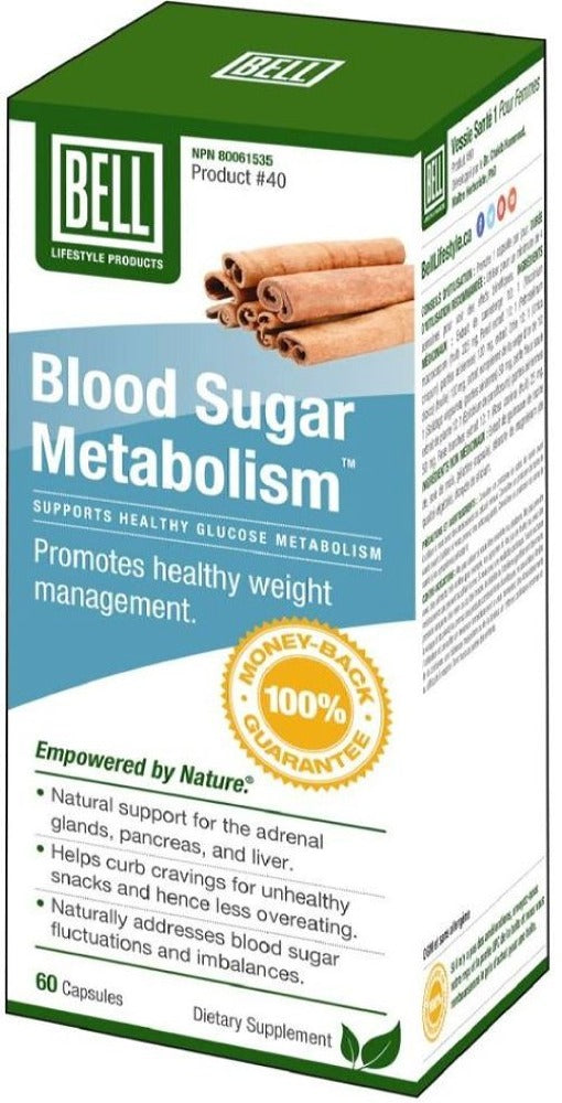 BLOOD SUGAR METABOLISM 60CAP BELL