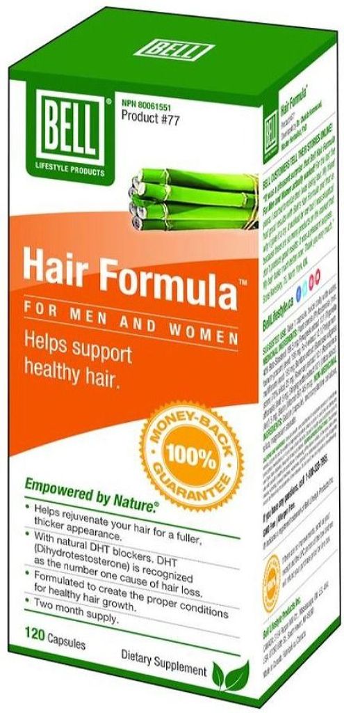 HAIR FORMULA 120 CAPS BELL LIFESTYLE
