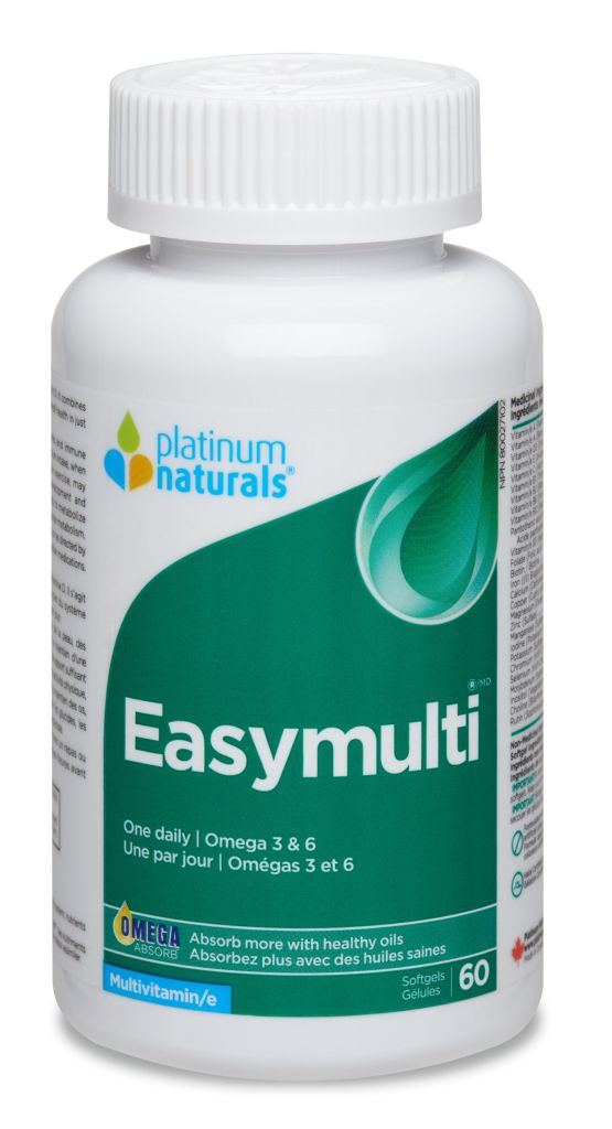 EASY MULTI 60 CAPS PLATINUM NATURALS