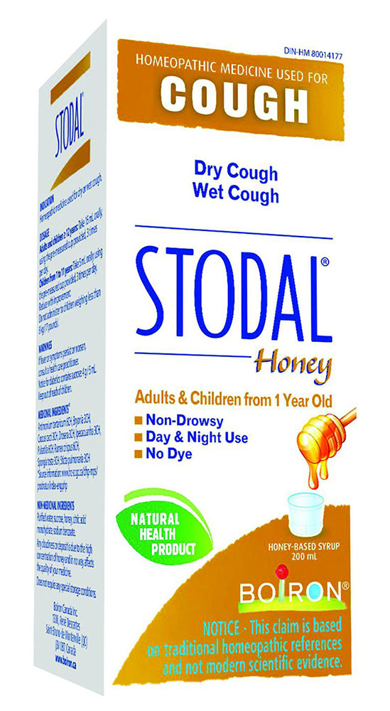 STODAL COUGH HONEY 200ML BOIRO