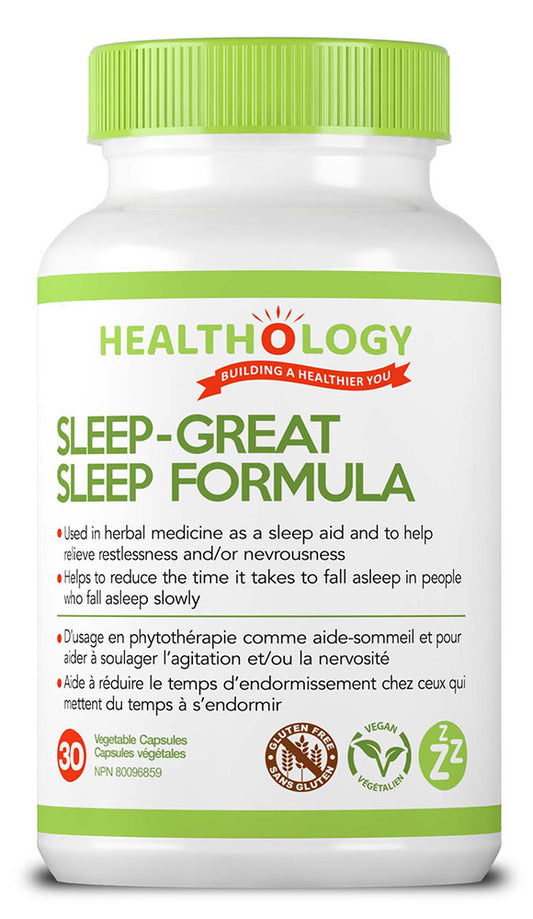 SLEEP- GREAT FORMULA 30VCAP HEALTHOLOGY