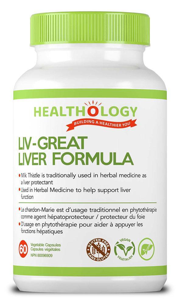 LIV-GREAT FORMULA 60VCAP HEALTHOLOGY