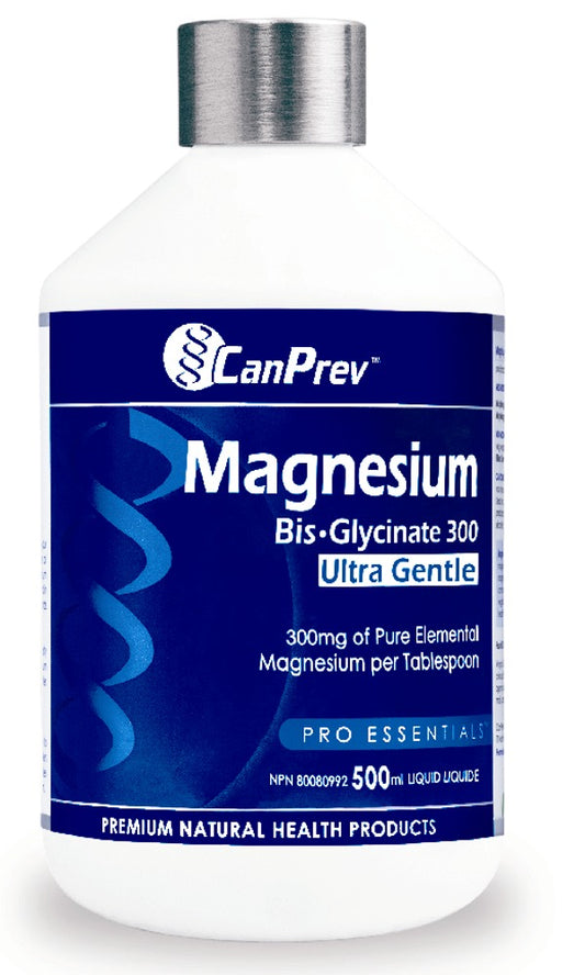 MAGNESIUM BISGLYCINATE 300MG 500ML CANPREV