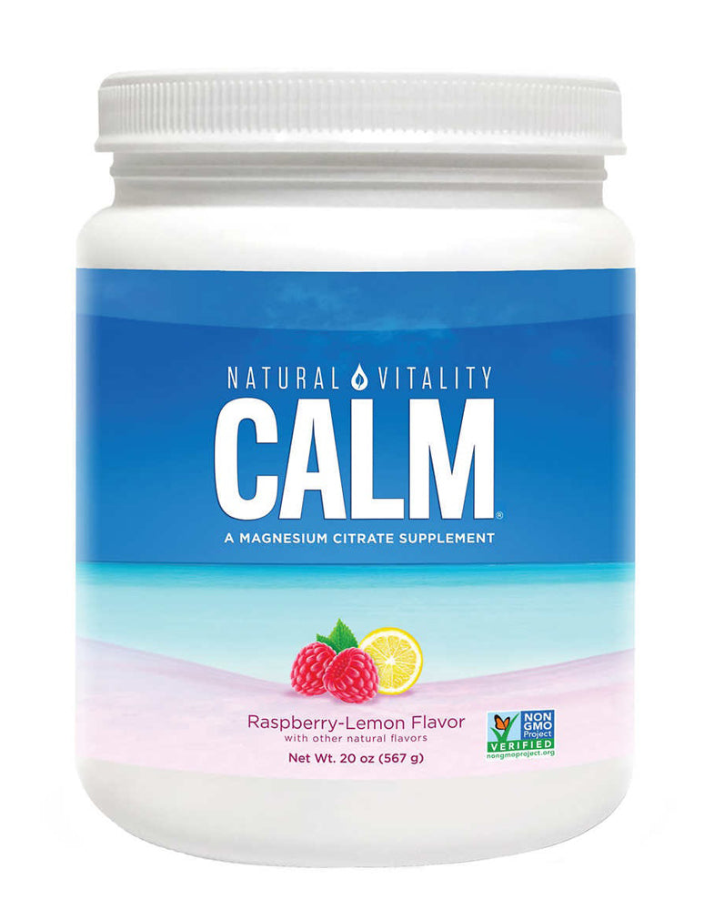 NATURAL CALM MAGNESIUM CITRATE RASPBERRY LEMON 226G