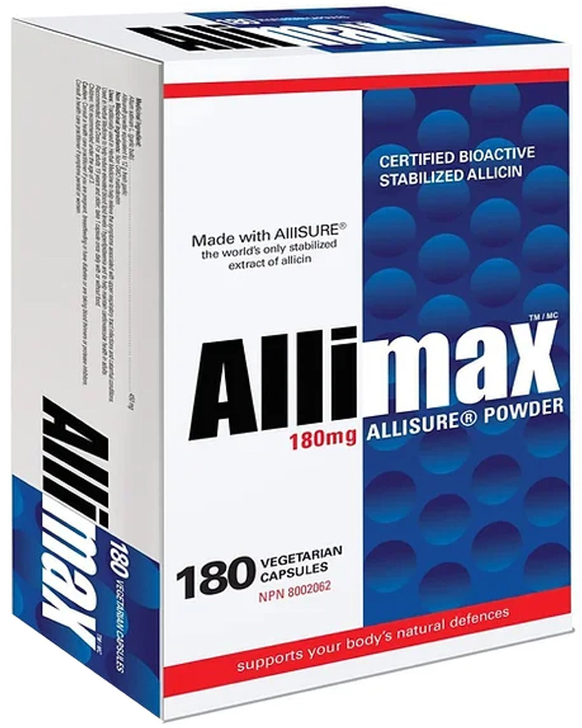 ALLIMAX 180 V CAP CLM