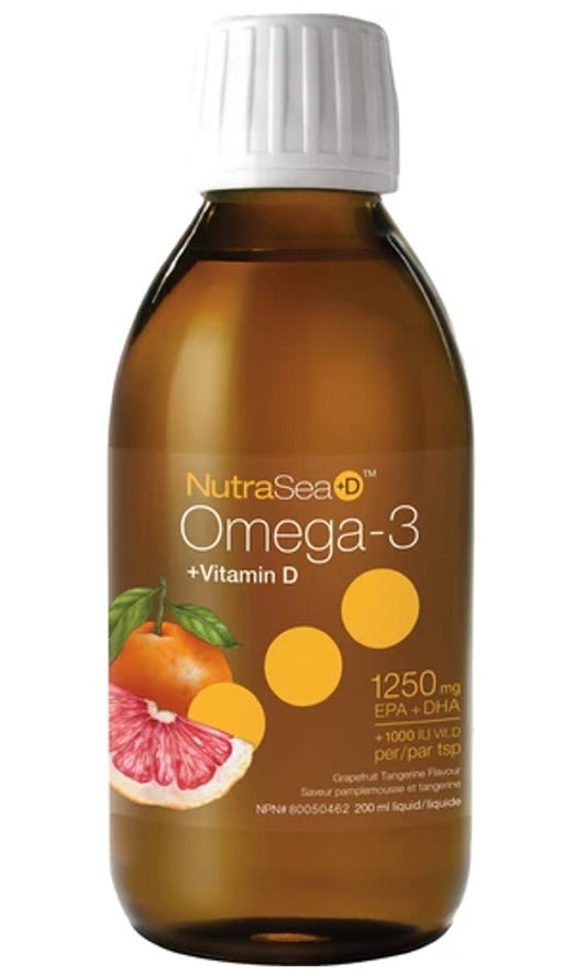NUTRASEA +D GRAPEFRUIT TANGERINE 200ML NATURE'S WAY