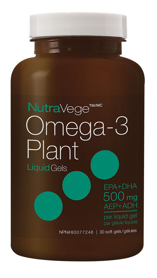 NUTRA VEGE OMEGA 3 30SOFTGELS NATURE'S WAY