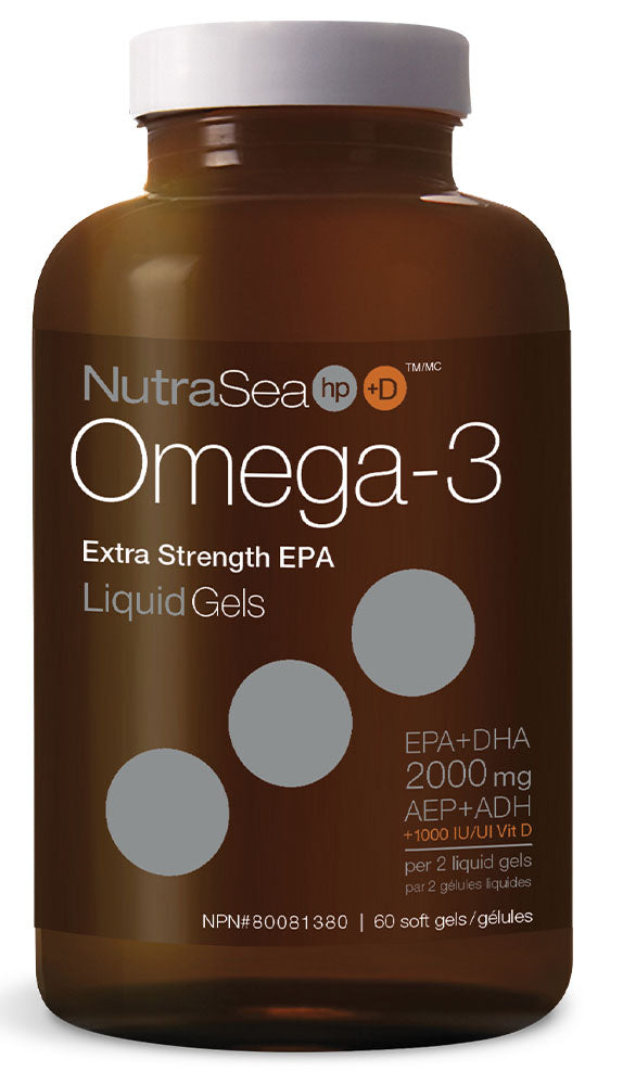 NUTRASEA HP EPA+D 60 SOFTGELS NATURE'S WAY