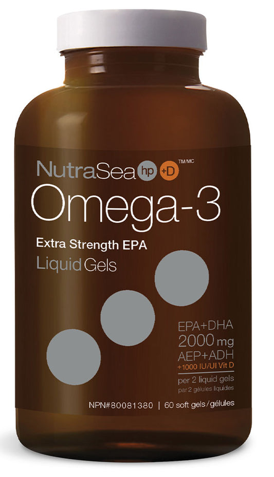 NUTRASEA HP EPA+D 60 SOFTGELS NATURE'S WAY