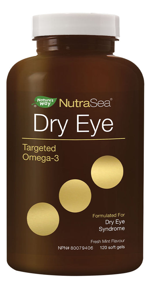 DRY EYE NUTRASEA 120 SOFTGELS NATURE'S WAY