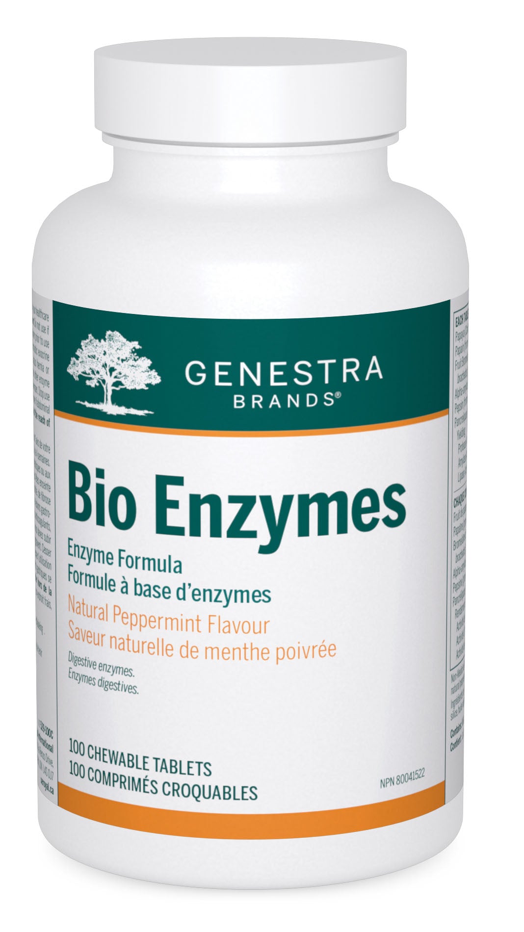 BIO ENZYMES 100CHEW TABS GENESTRA