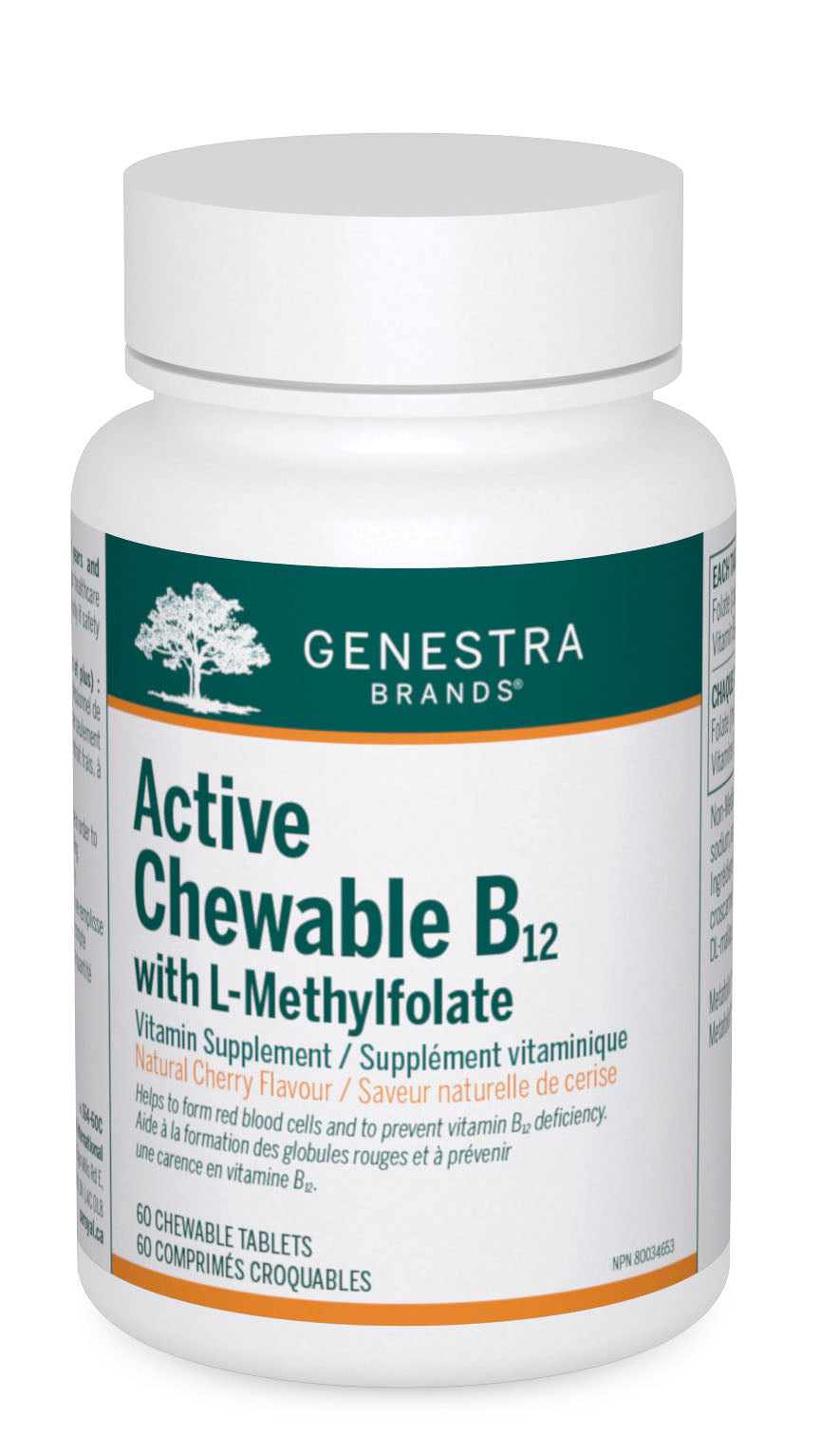 ACTIVE CHEW B12 W/METFOLN 60 S