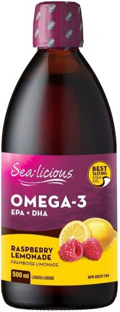 OMEGA-3 RASPBERRY LEMON 500ML SEALICIOUS