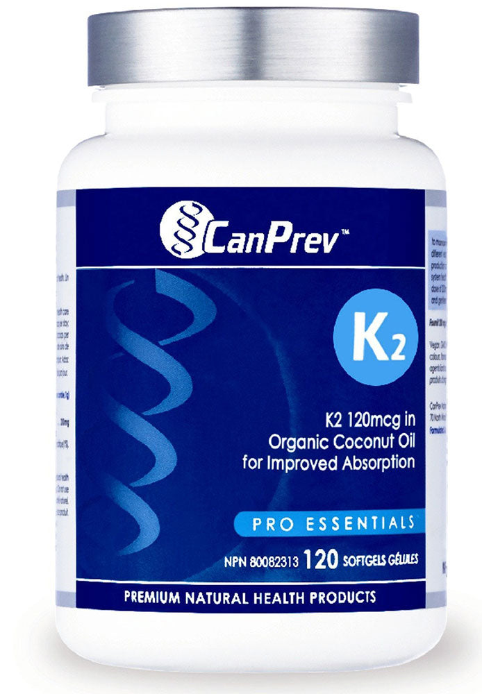 K2 120MCG 120GELS CANPREV