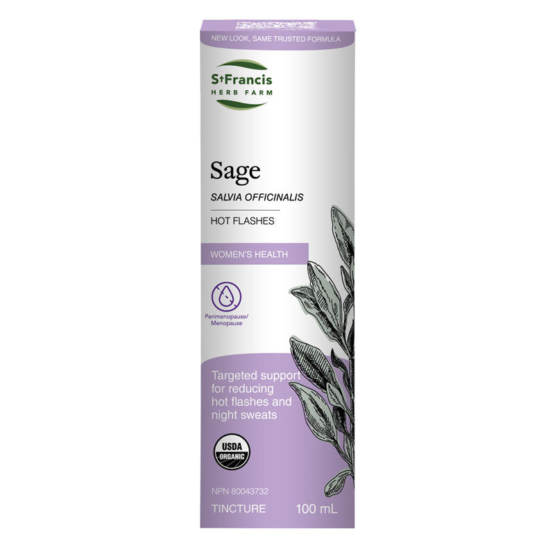 SAGE TINCTURE 100ML ST. FRANCIS