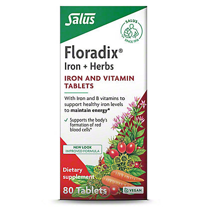 FLORADIX IRON 10MG 80TAB SALUS