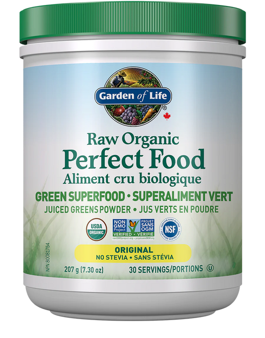 RAW ORGANIC PERFECT FOOD 207GR GARDEN OF LIFE