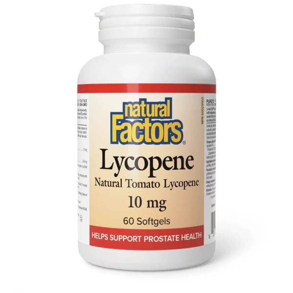 LYCOPENE 10MG 60SG NATURAL FACTORS