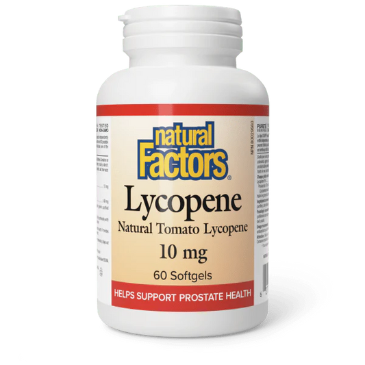 LYCOPENE 10MG 60SG NATURAL FACTORS