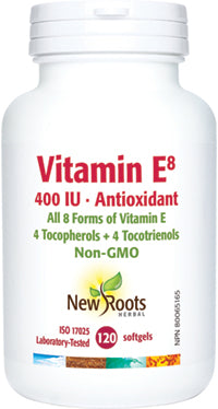 VITAMIN E8 400IU 120 CAPS NEW ROOTS