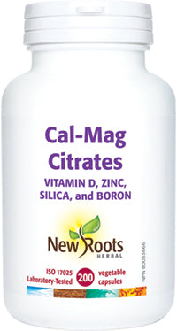 CAL-MAG CITRATES BORON 200 VCAPS NEW ROOTS