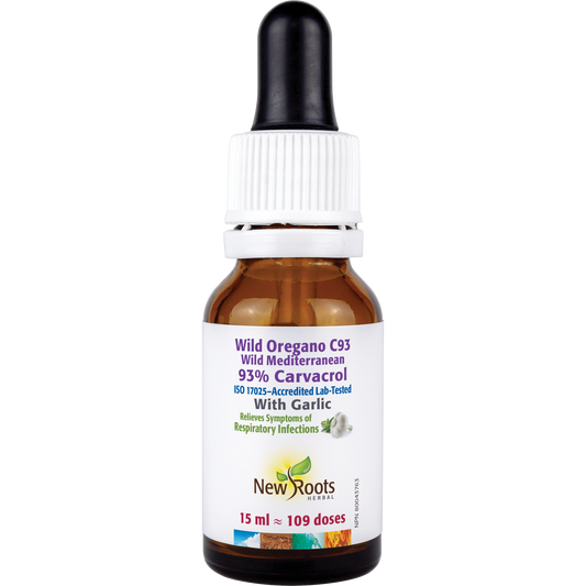 WILD OREGANO WITH GARLIC 15ML NEW ROOTS