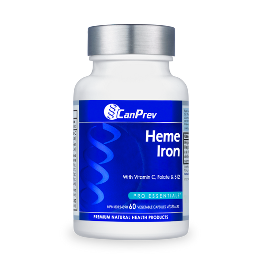 HEME IRON 11MG 60CAPS CANPREV