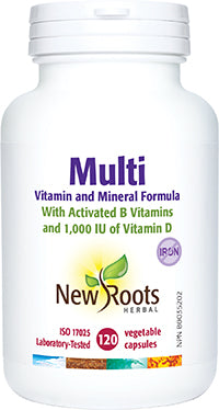 MULTI NO IRON 120 CAPS NEW ROOTS