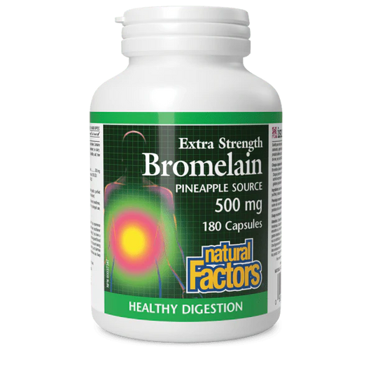BROMELAIN EXTRA STRENGTH 500MG 180CAP NATURAL FACTORS