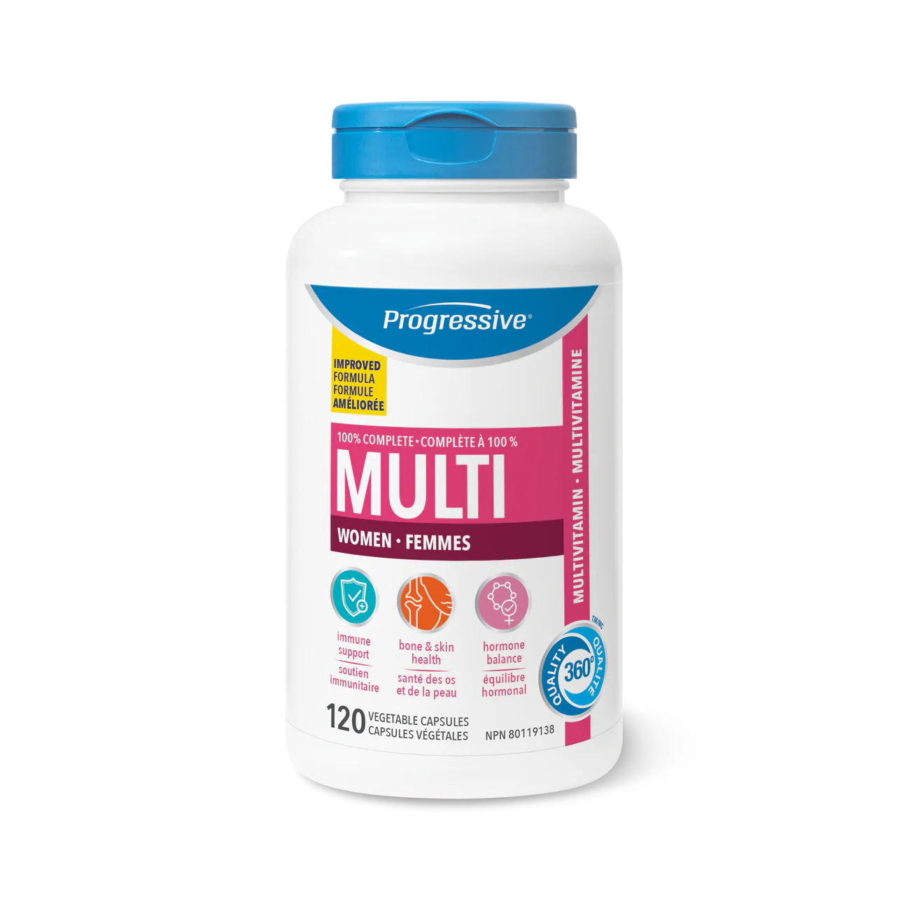 MULTI ADULT WOMEN 120CAP PROGRESSIVE