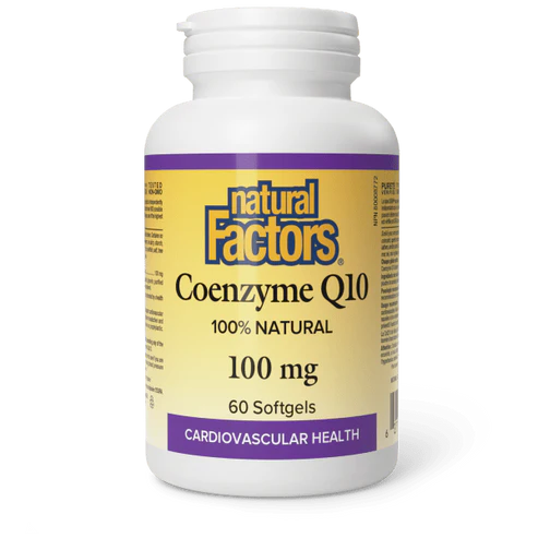 COENZYME Q10 100MG 60SG NATURAL FACTORS